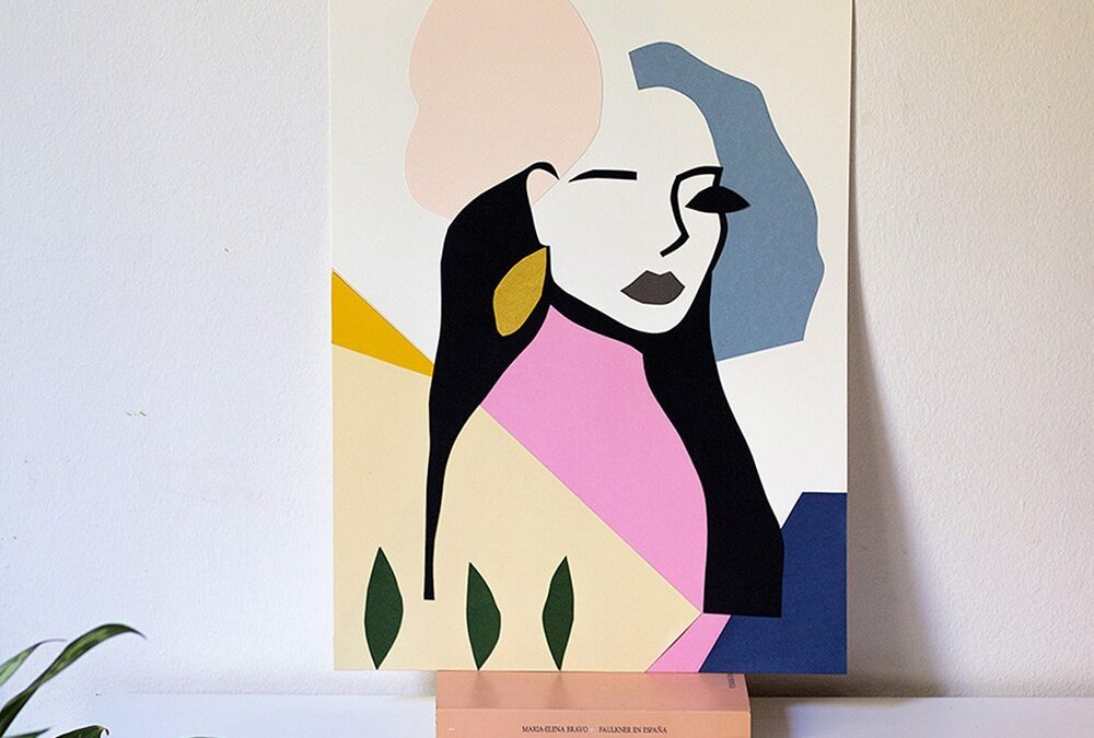 Nekane Jiménez, de la abstracción pictórica al universo femenino a través de la ilustración