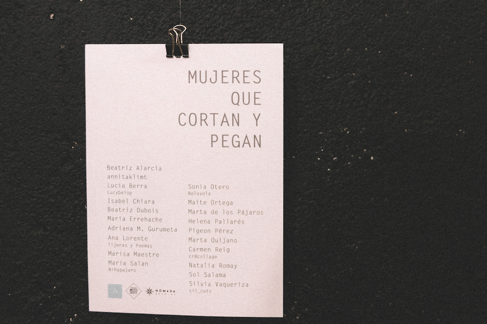 Anna Roig presenta Mujeres que cortan y pegan