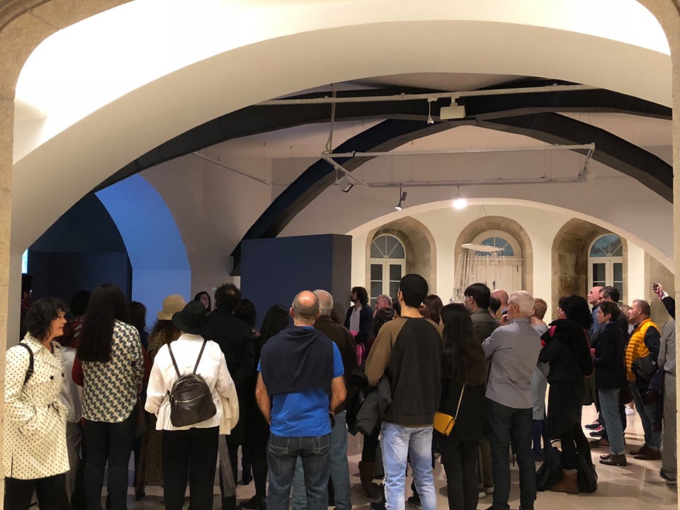 inauguración exposicion el poder de la presencia, Mujeres Mirando Mujeres