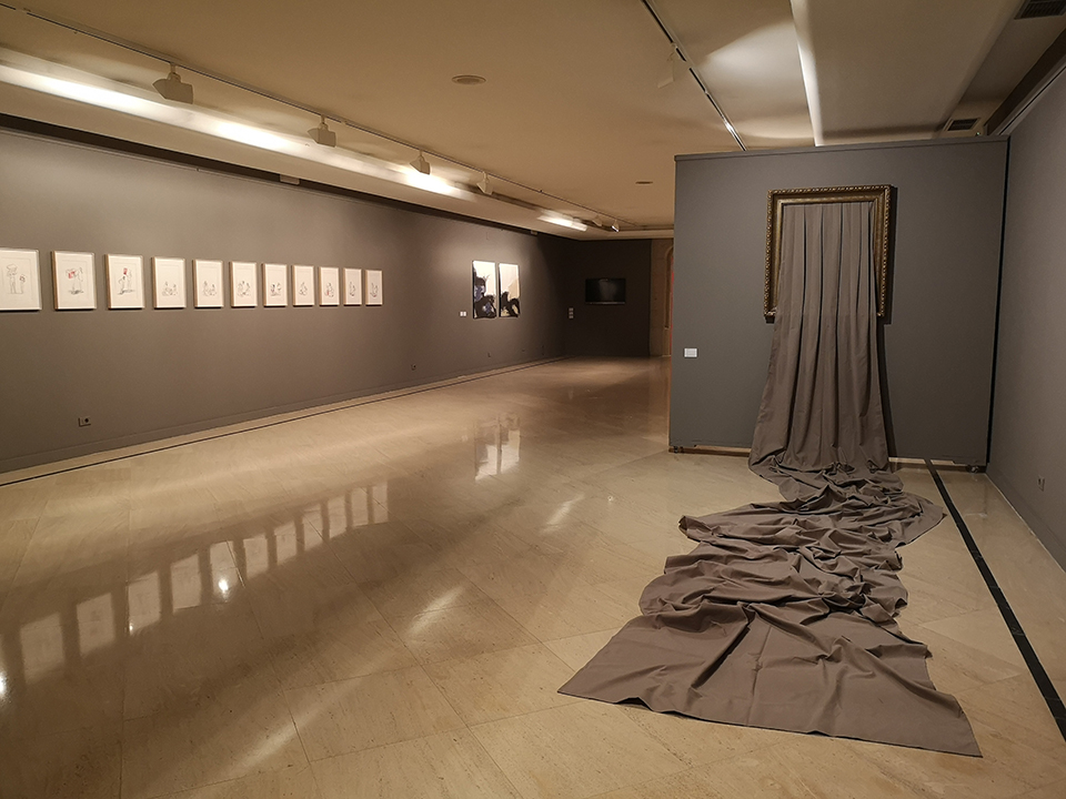 inauguración exposicion el poder de la presencia, Mujeres Mirando Mujeres