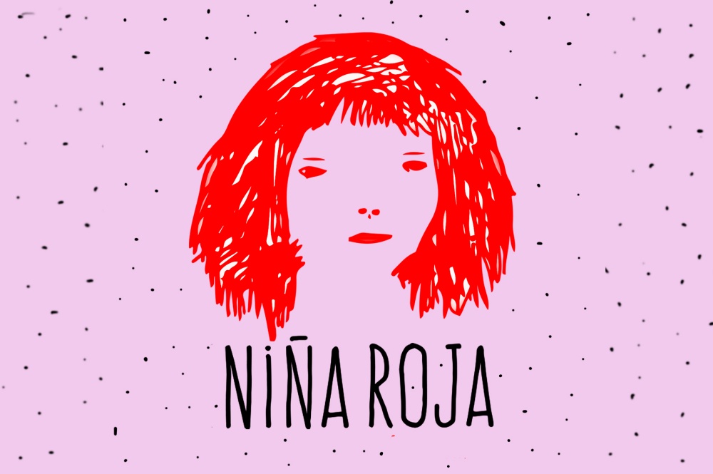 Carla Spinoza. Niña Roja: puerta entreabierta nombrando la ausencia