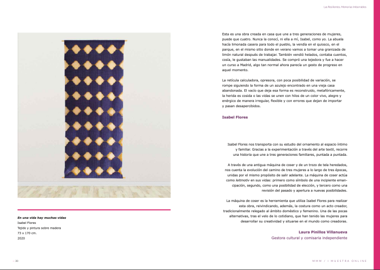 Catálogo las resilientes | exposición online | mujeres mirando Mujeres