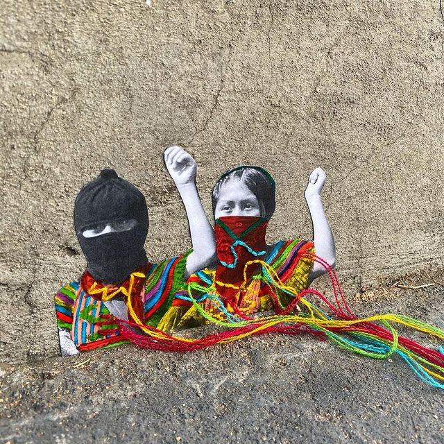 Zapatista women and girls, Victoria Villasana