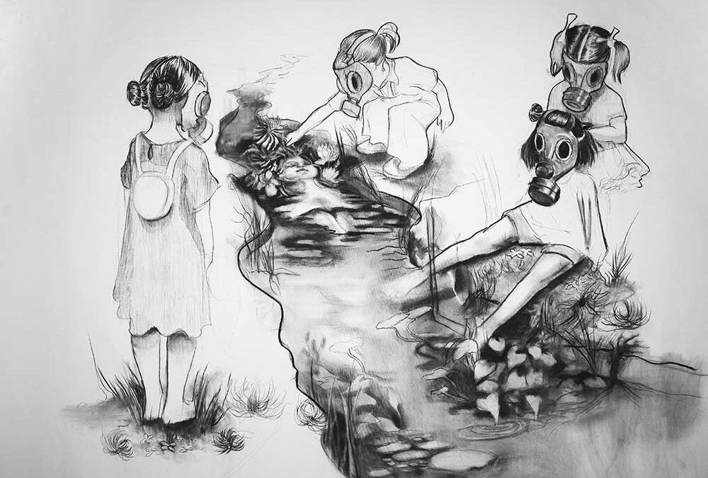 El funeral, Josefina Madariaga | Mujeres Mirando Mujeres | Cecilia Medina