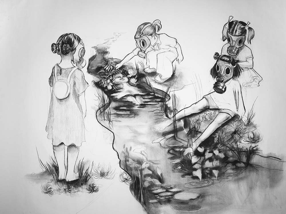 El funeral, Josefina Madariaga | Mujeres Mirando Mujeres | Cecilia Medina
