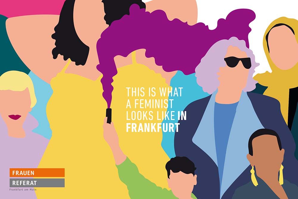 Feminist Frankfurt | Mujeres Mirando Mujeres | Rhea y Zahira Dehn Tutosaus