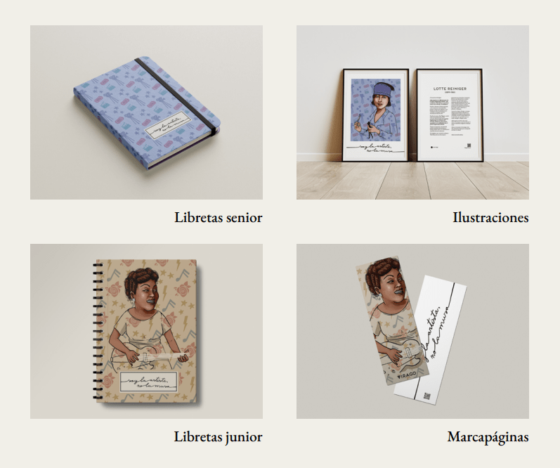 Virago, de la mano de Clara Ochoa, colabora con Mujeres Mirando Mujeres